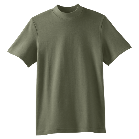 1PQ American Apparel Unisex Pique Mockneck - Lieutenant