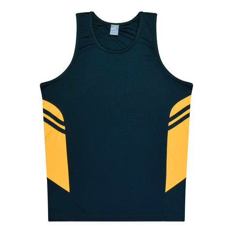 TASMAN MENS SINGLETS - 1111-Aussie Pacific-50