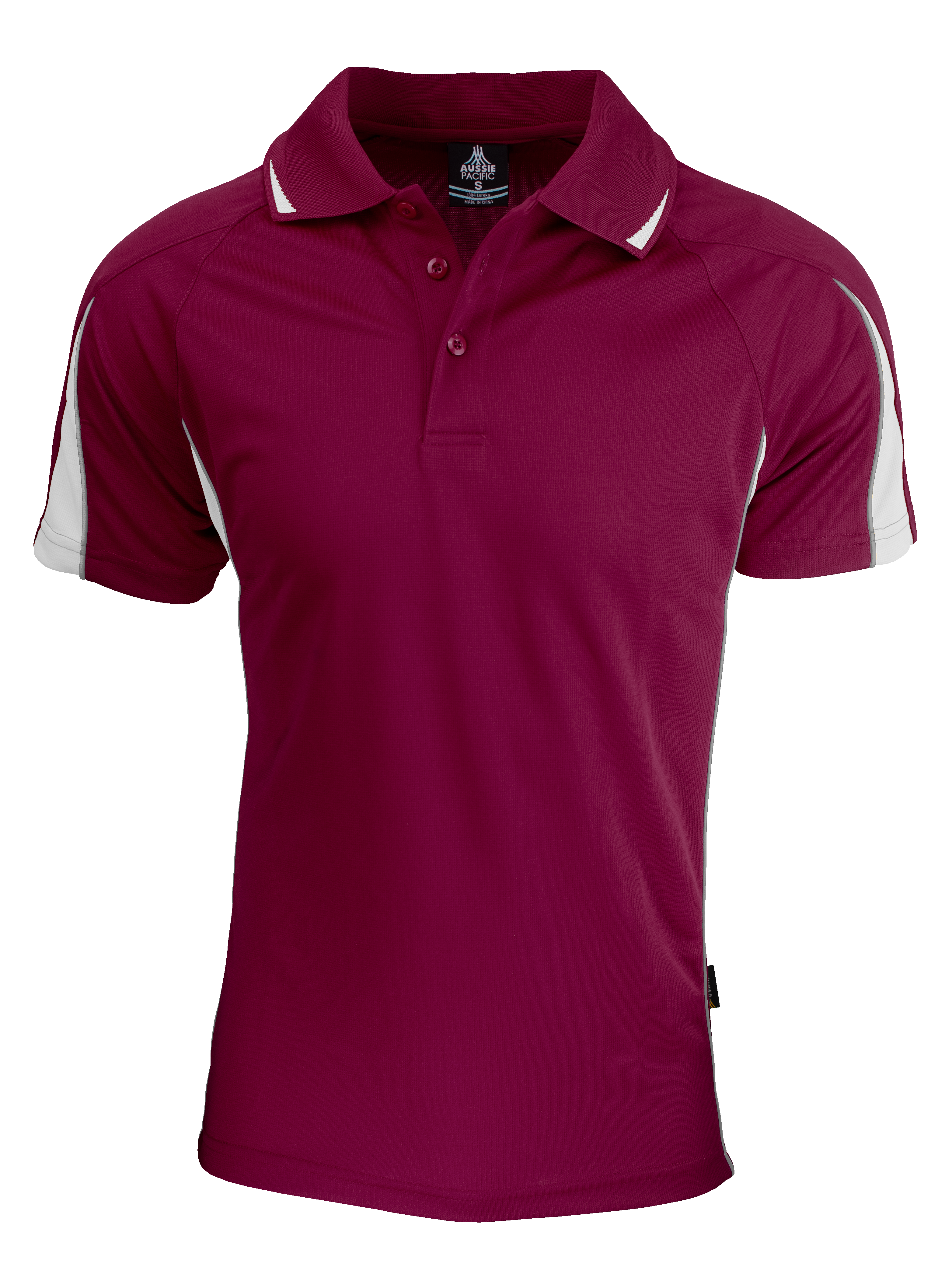 1304 MAROON/WHITE