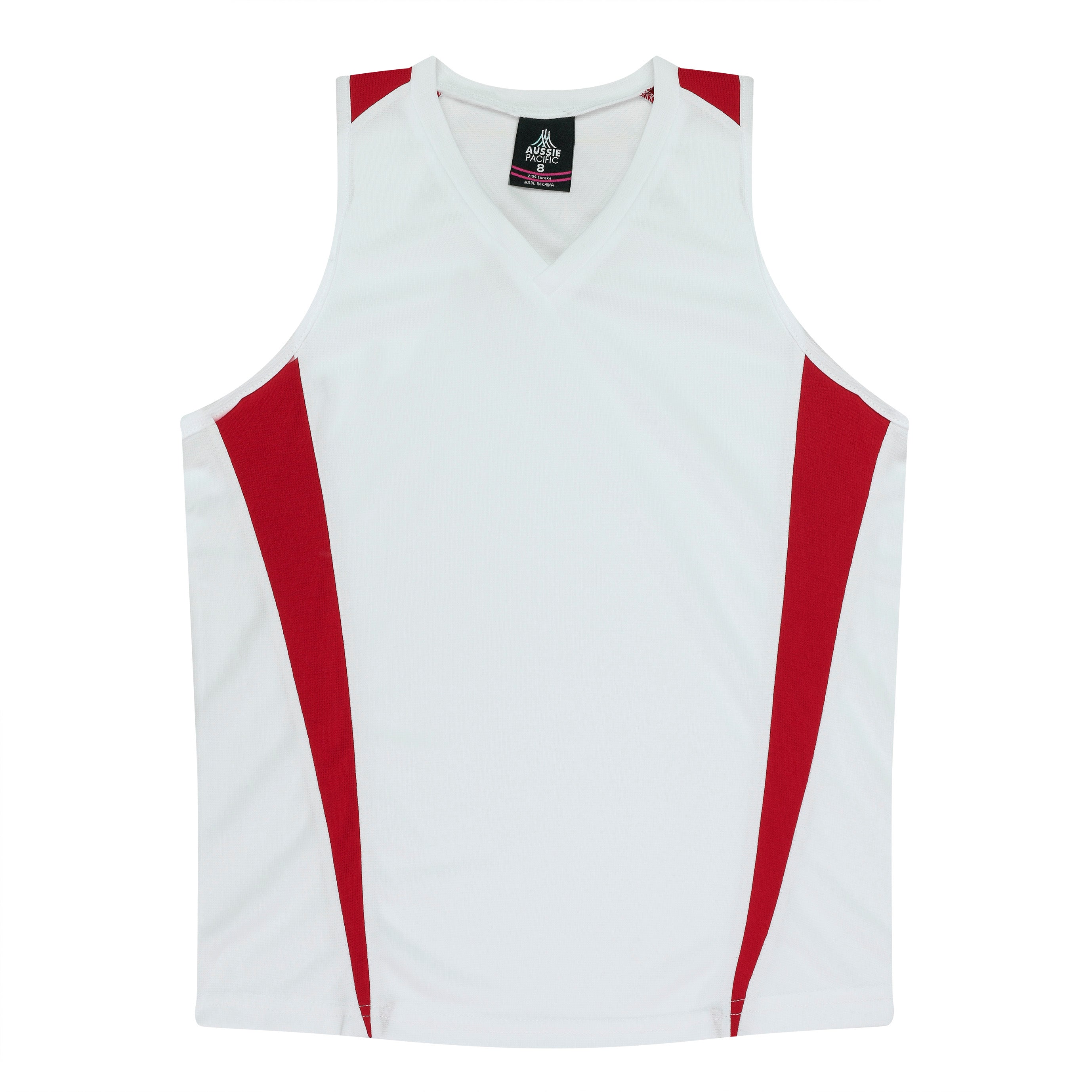 2104 WHITE/RED