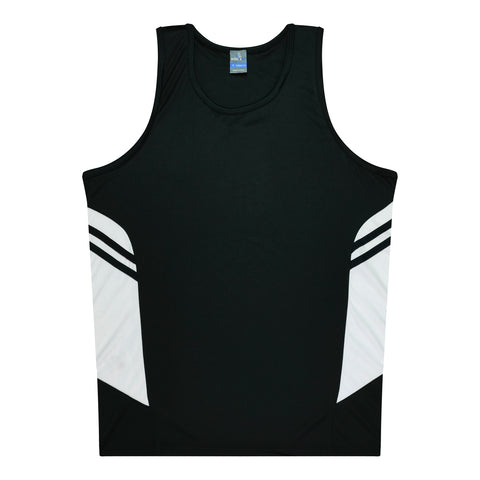 TASMAN MENS SINGLETS - 1111-Aussie Pacific-42