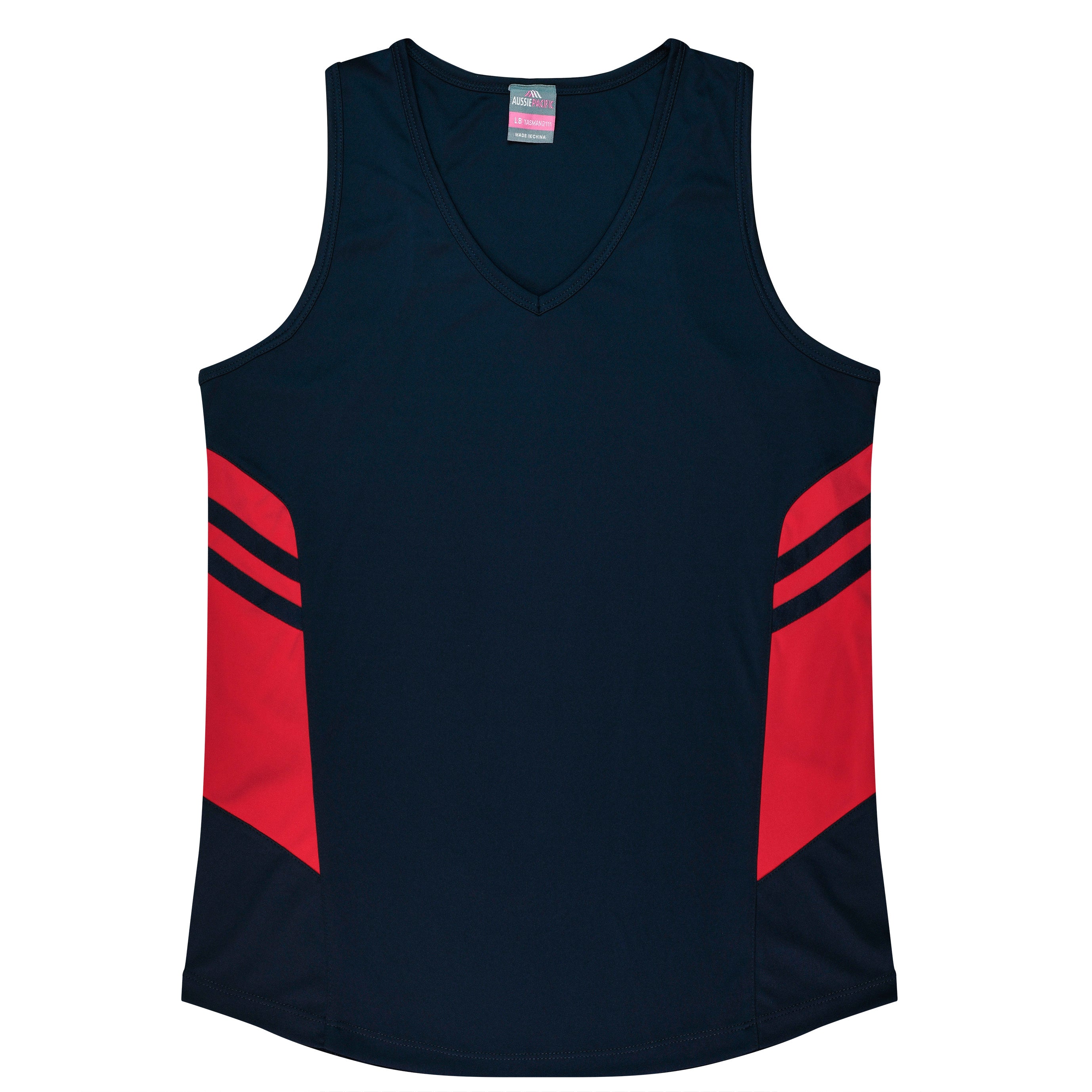 TASMAN LADY SINGLETS - 2111-Aussie Pacific-48