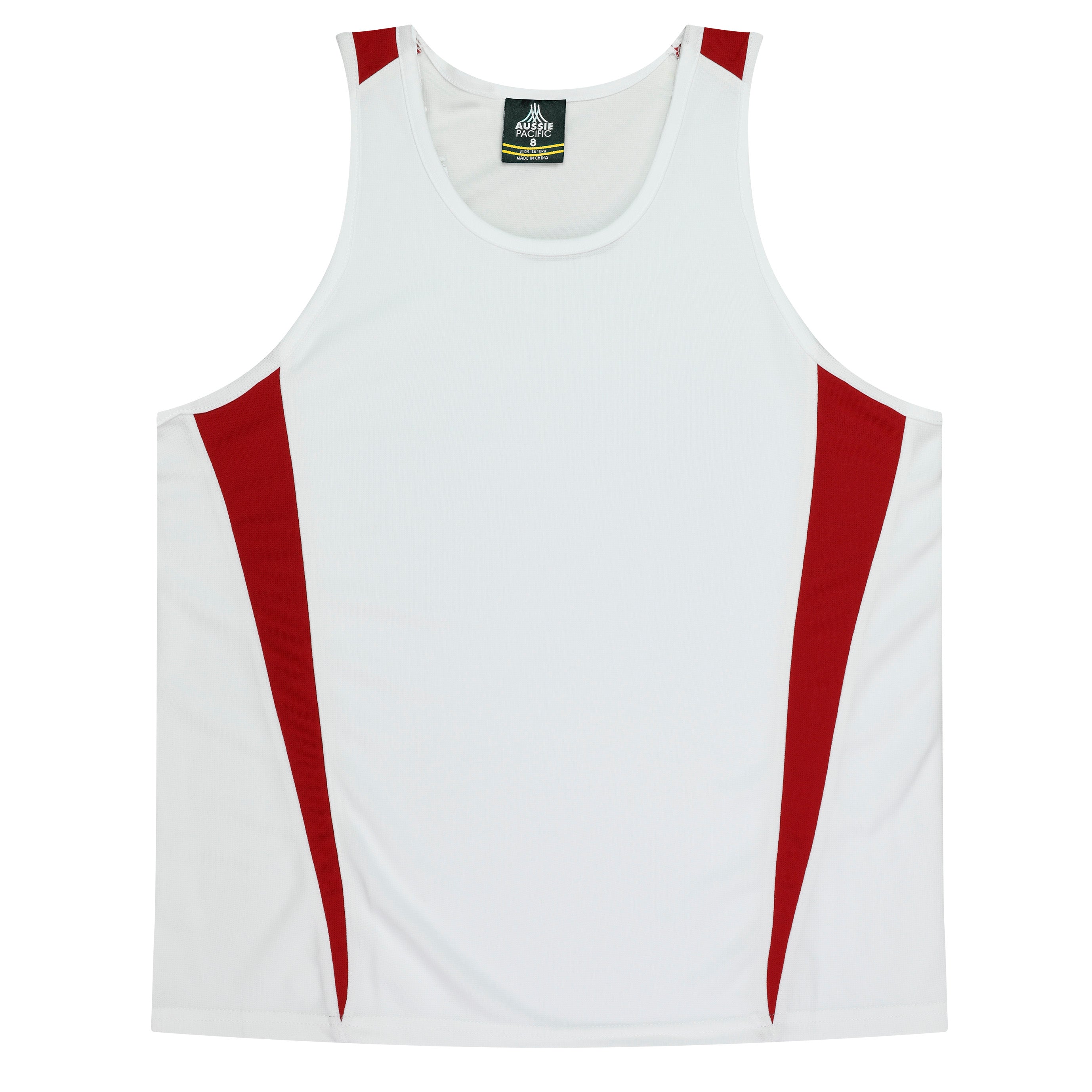 3104 WHITE/RED