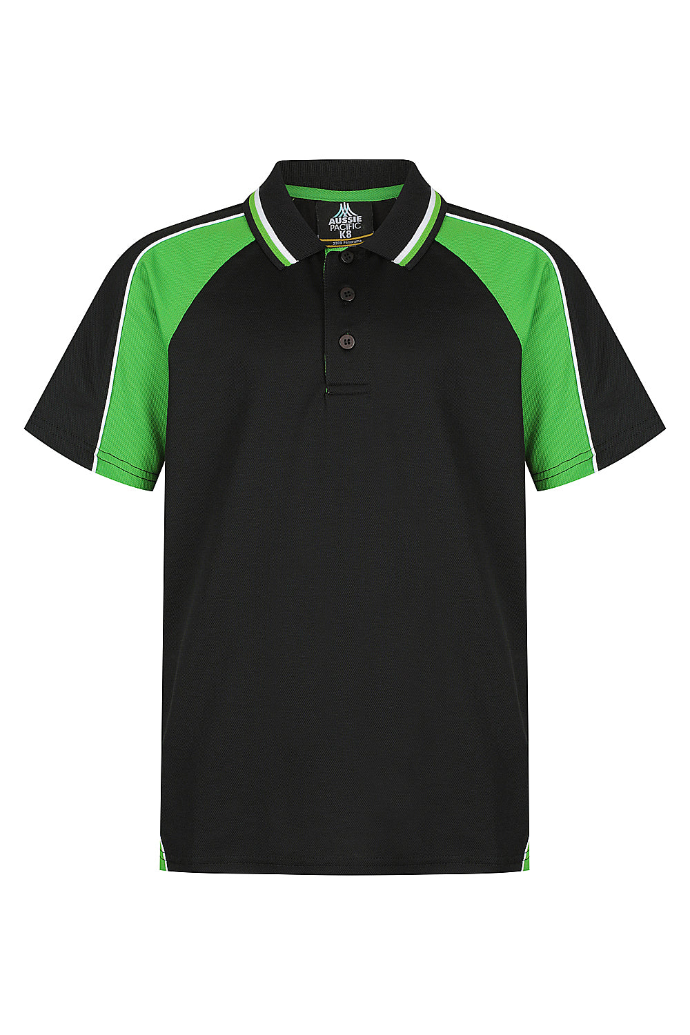 3309 BLACK/GREEN/WHITE