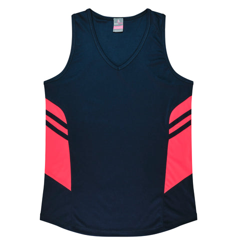 TASMAN LADY SINGLETS - 2111-Aussie Pacific-39