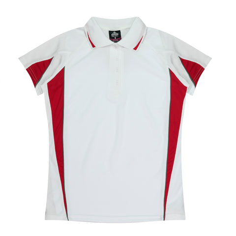 2304 WHITE/RED