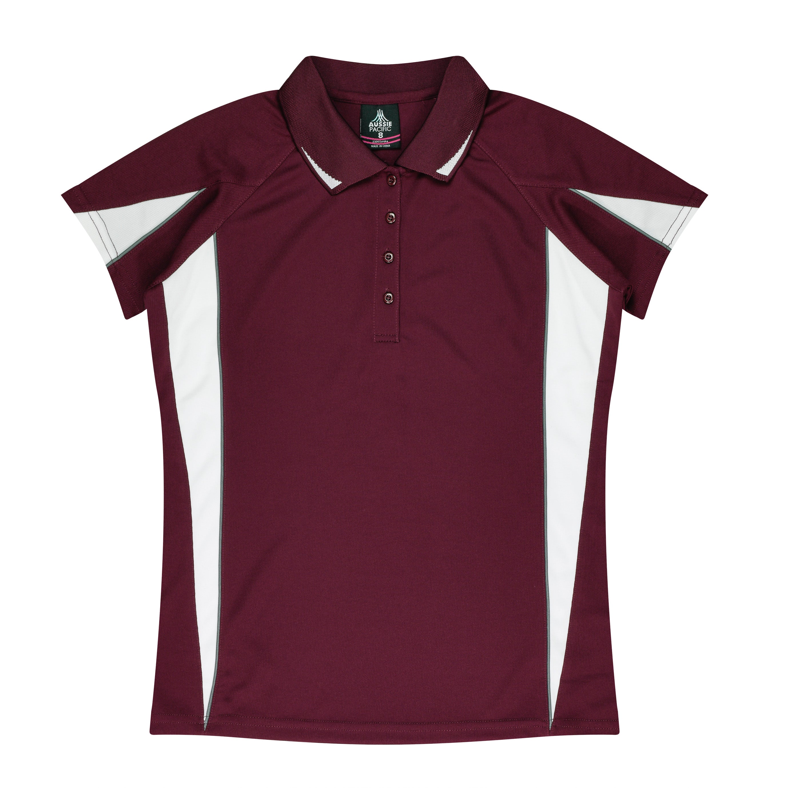 2304 MAROON/WHITE