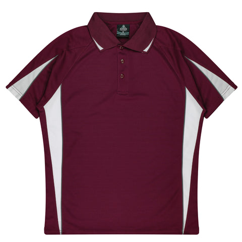 3304 MAROON/WHITE