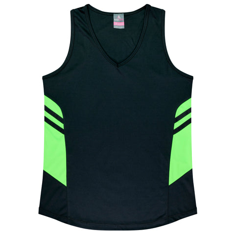 TASMAN LADY SINGLETS - 2111-Aussie Pacific-28