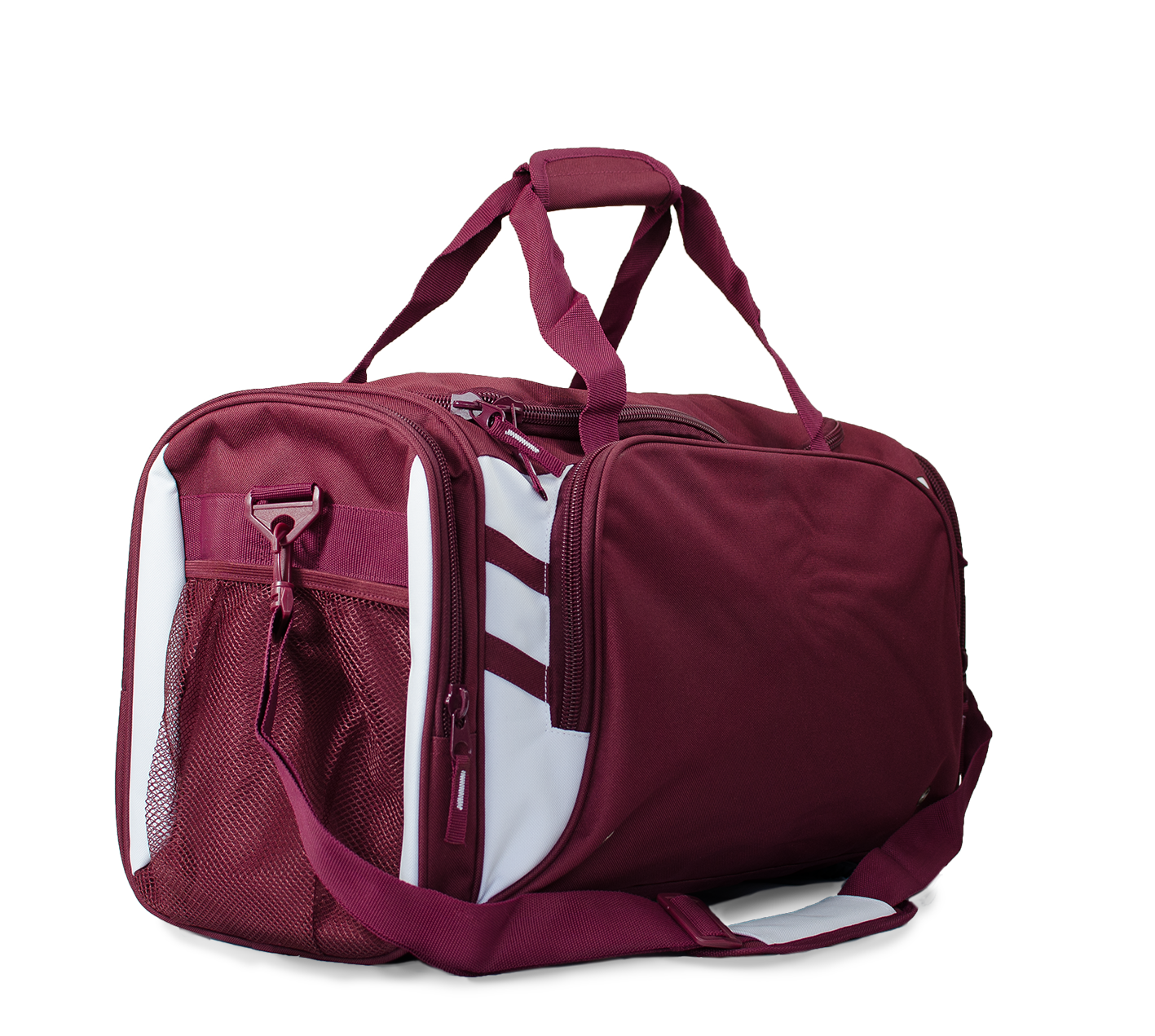 4001 MAROON/WHITE