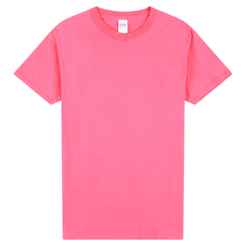 2000 Gildan Ultra Cotton Adult T-Shirt - Azalea