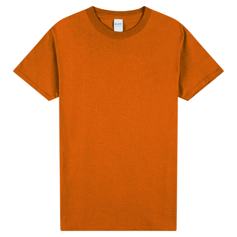 2000 Gildan Ultra Cotton Adult T-Shirt - Texas Orange