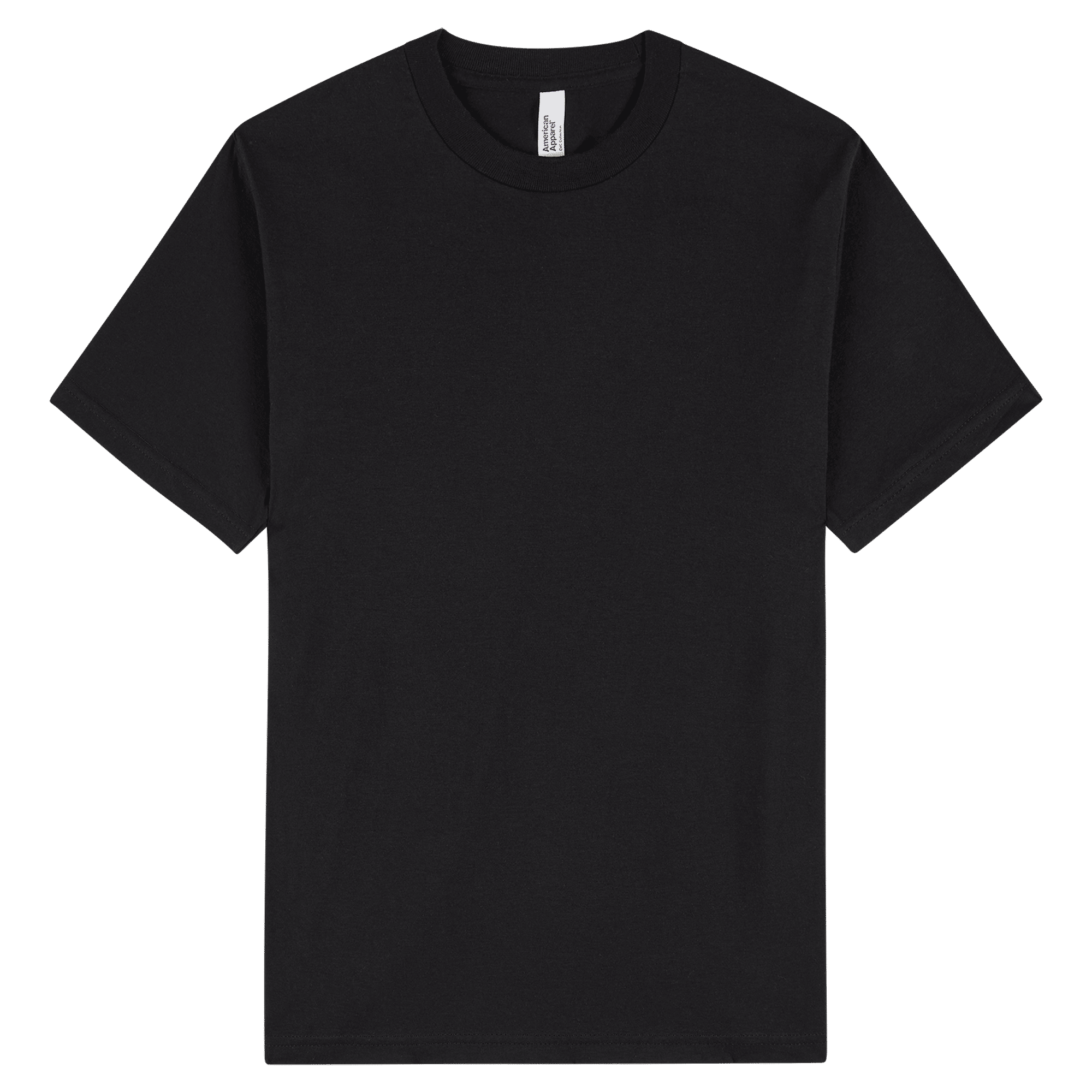 2001CVC American Apparel Unisex CVC Short Sleeve T-Shirt - Black