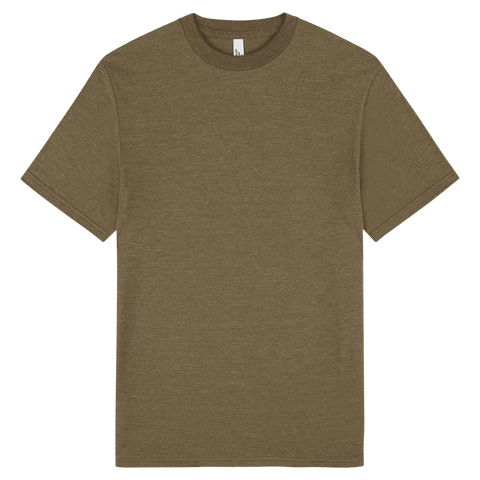 2001CVC American Apparel Unisex CVC Short Sleeve T-Shirt - Heather Army