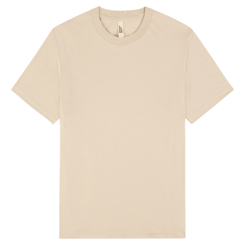 2001CVC American Apparel Unisex CVC Short Sleeve T-Shirt - Heather Bone