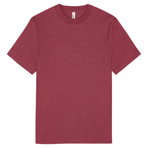 2001CVC American Apparel Unisex CVC Short Sleeve T-Shirt - Heather Cardinal