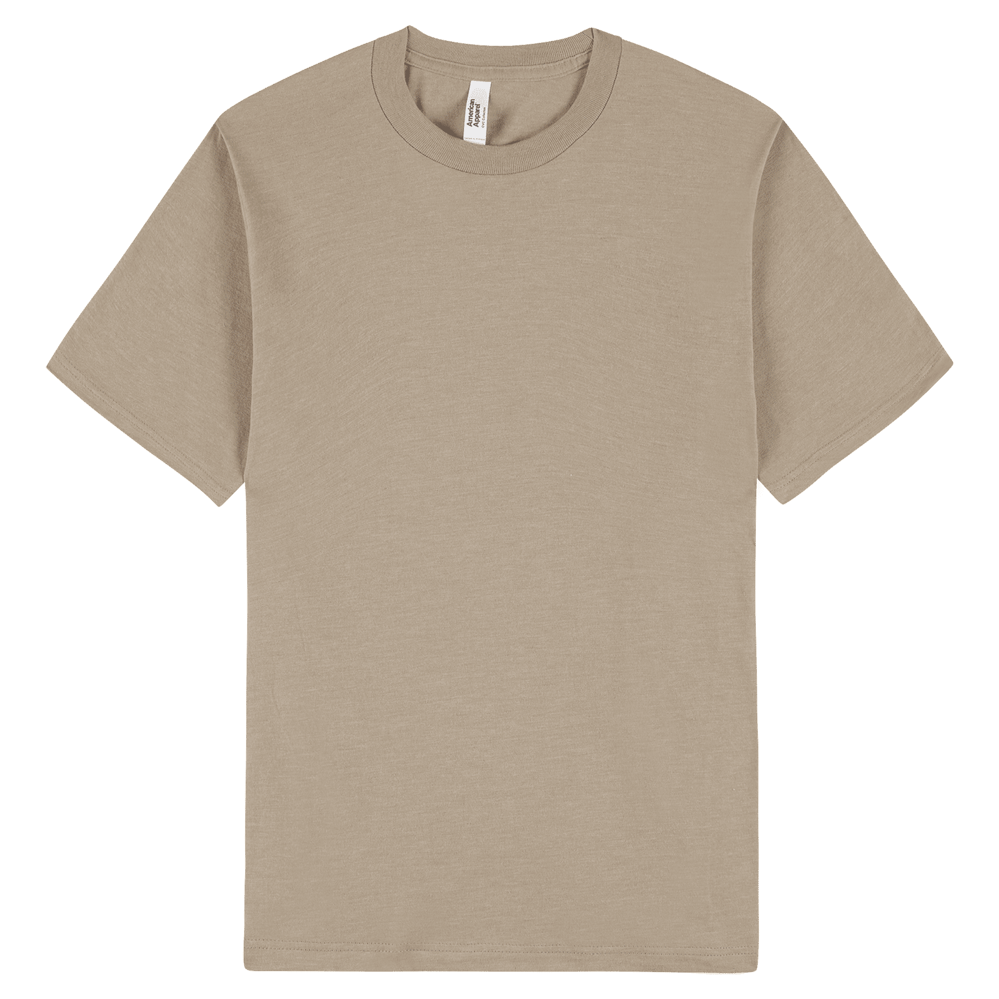 2001CVC American Apparel Unisex CVC Short Sleeve T-Shirt - Heather Khaki
