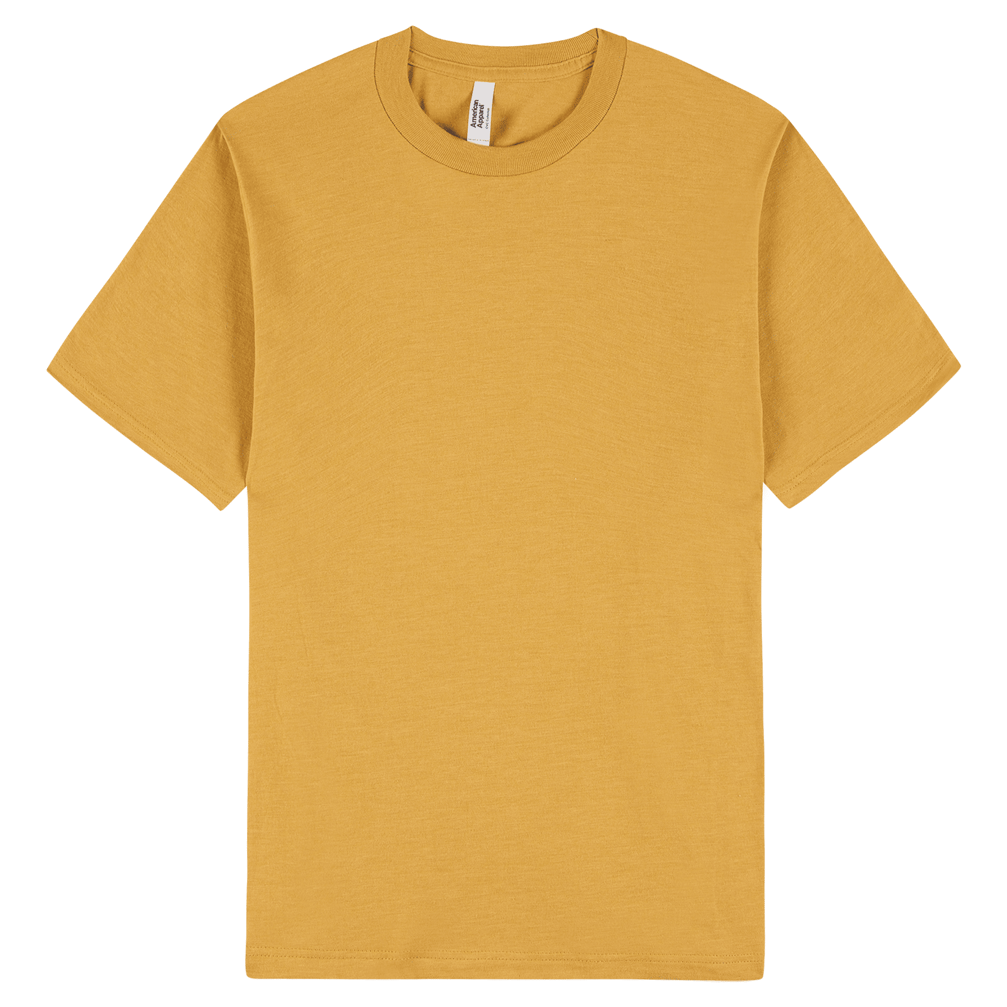 2001CVC American Apparel Unisex CVC Short Sleeve T-Shirt - Heather Mustard