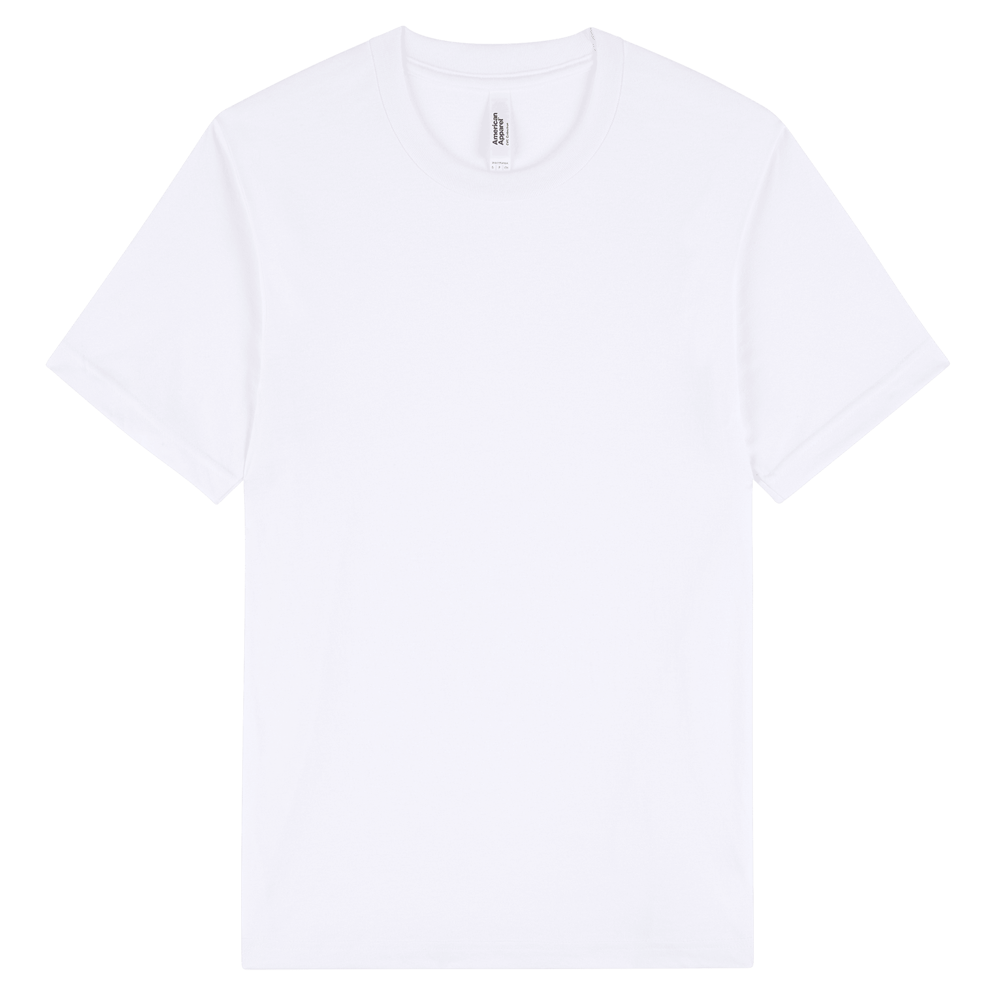 2001CVC American Apparel Unisex CVC Short Sleeve T-Shirt - White