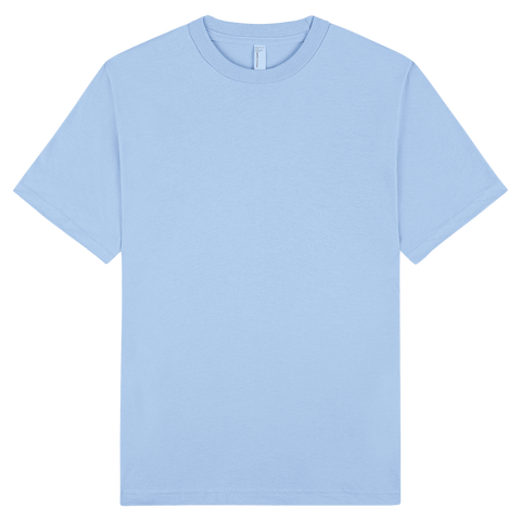 2001 American Apparel Unisex Fine Jersey Short Sleeve T-Shirt - Powder Blue