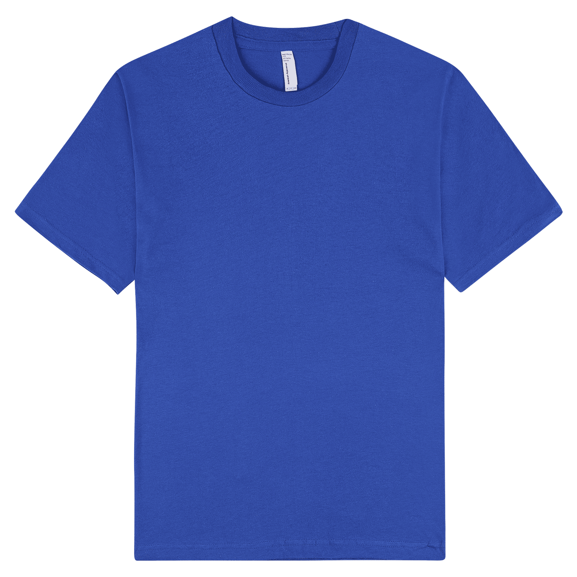2001 American Apparel Unisex Fine Jersey Short Sleeve T-Shirt - Royal