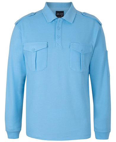 JB's L/S 250 Epaulette Polo - 210EL