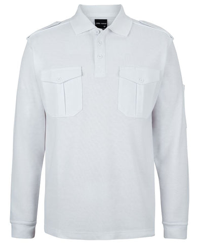 JB's L/S 250 Epaulette Polo - 210EL