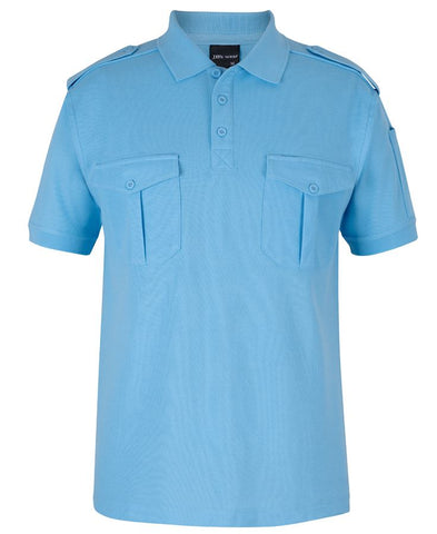 JB's S/S 250 Epaulette Polo - 210ES