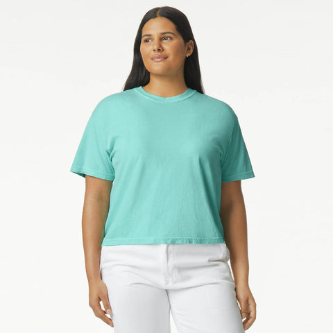 3023CL Comfort Colors Women's Heavyweight Boxy T-shirt - Chalky Mint