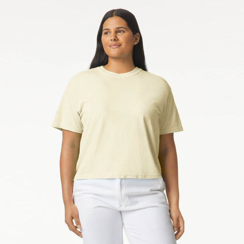 3023CL Comfort Colors Women's Heavyweight Boxy T-shirt - Ivory