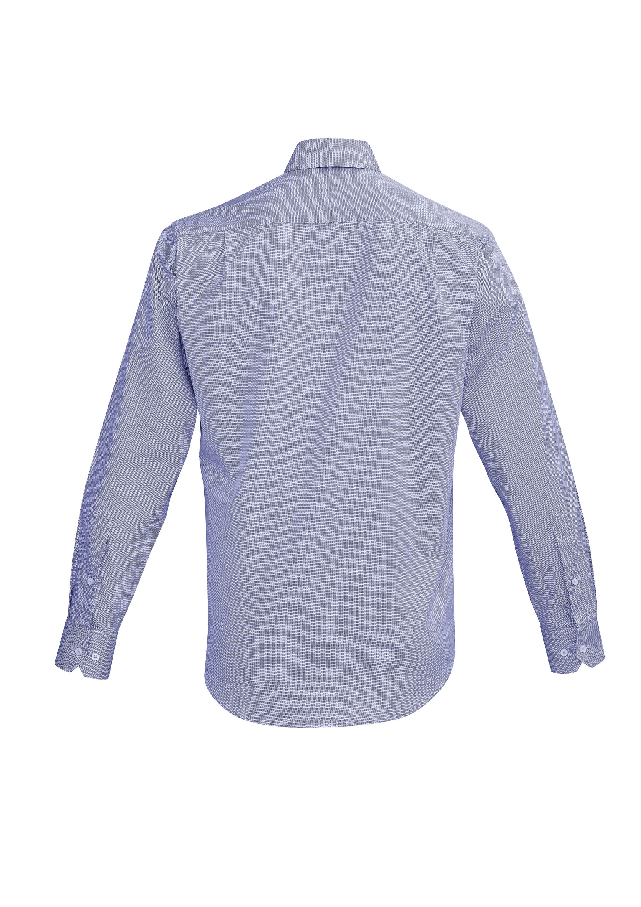 Hudson Mens Long Sleeve Shirt Patriot Blue back view