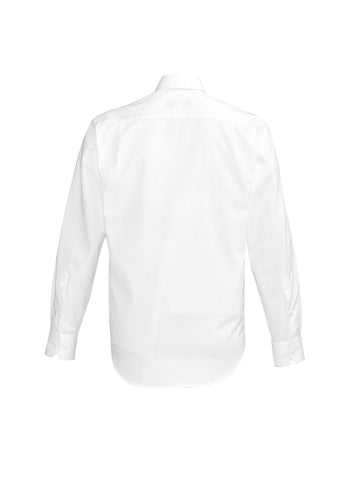 Hudson Mens Long Sleeve Shirt White back view