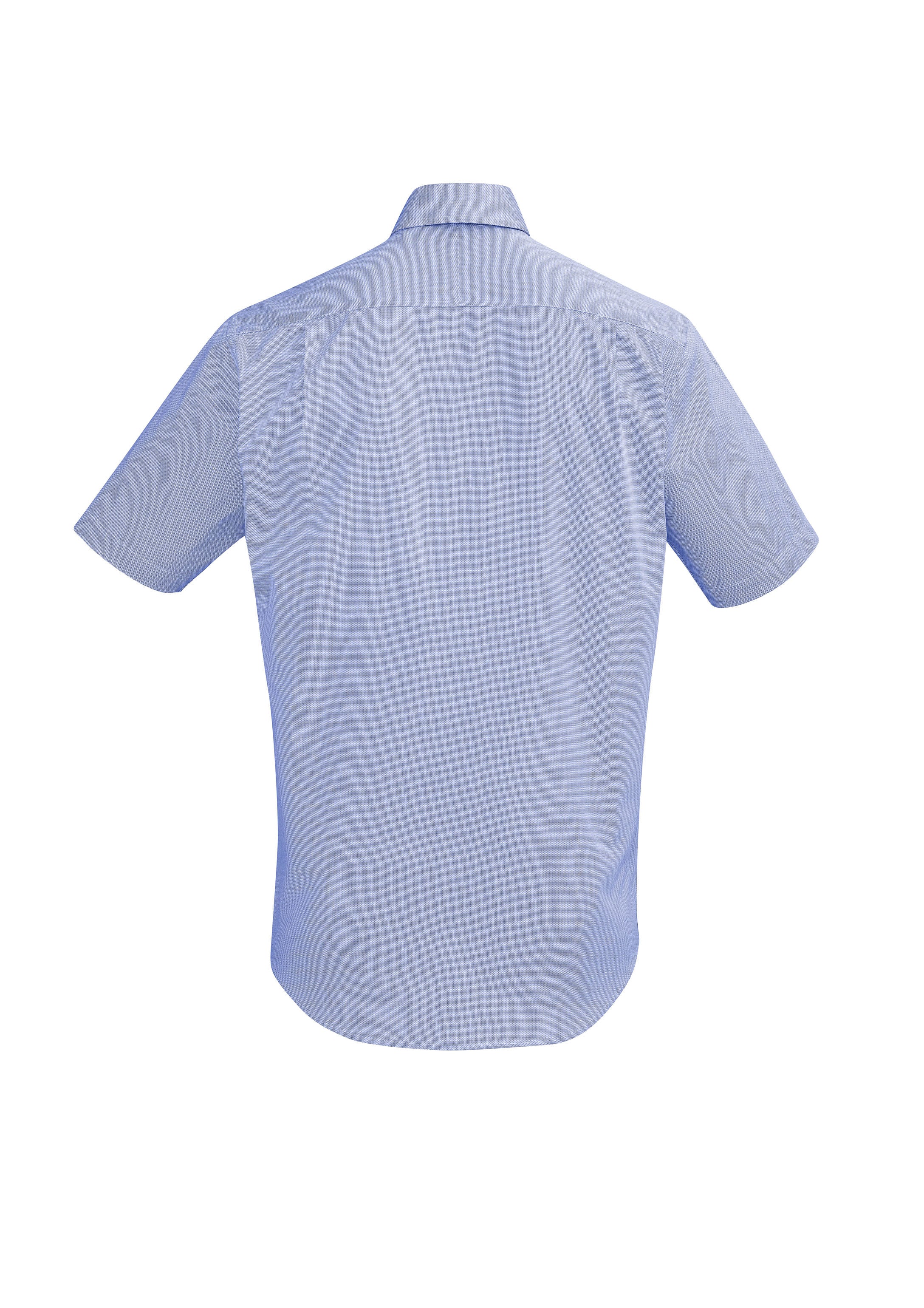 Hudson Mens Short Sleeve Shirt Patriot Blue back view