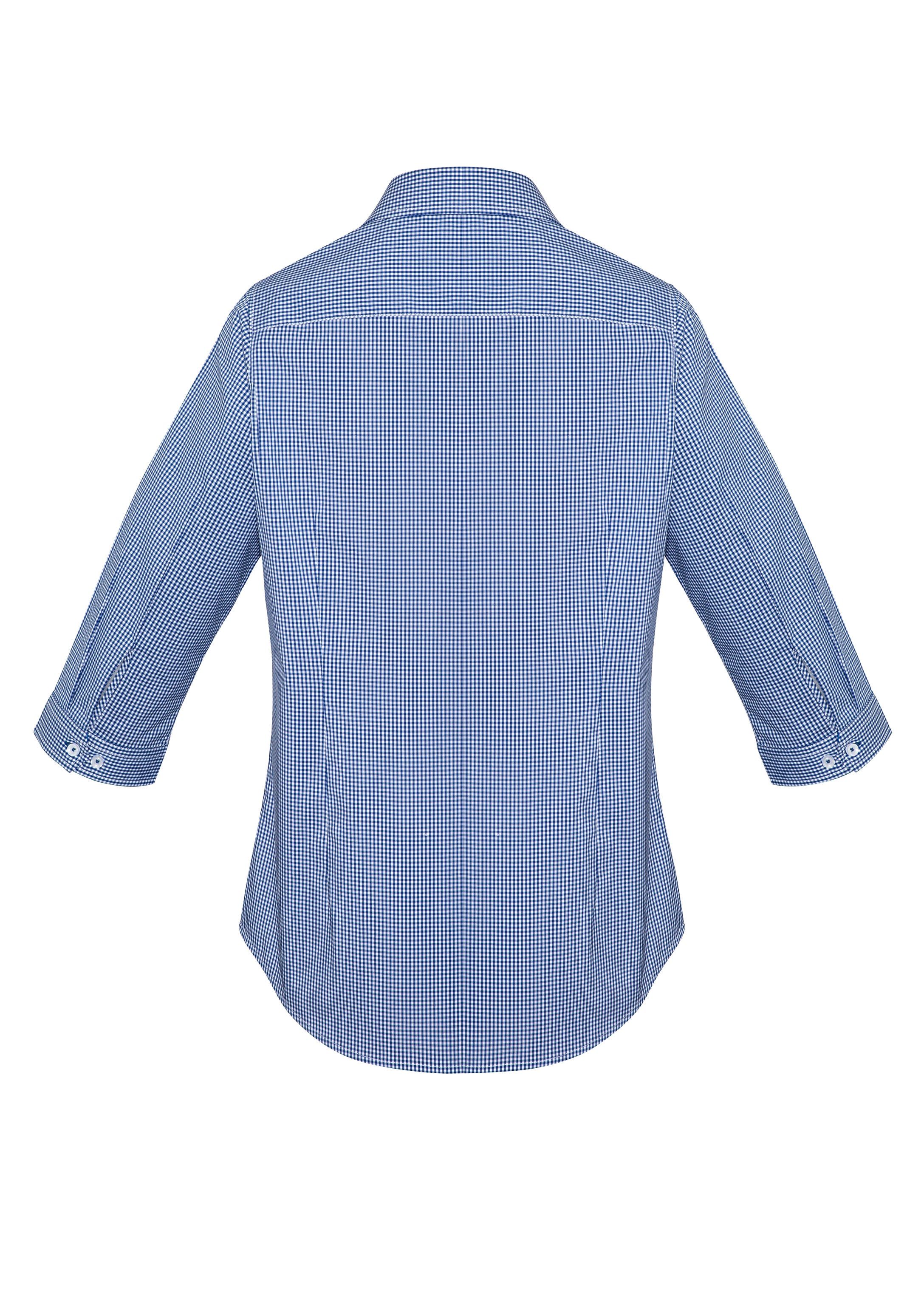 Newport Womens 3/4 Sleeve Shirt French Navy back view