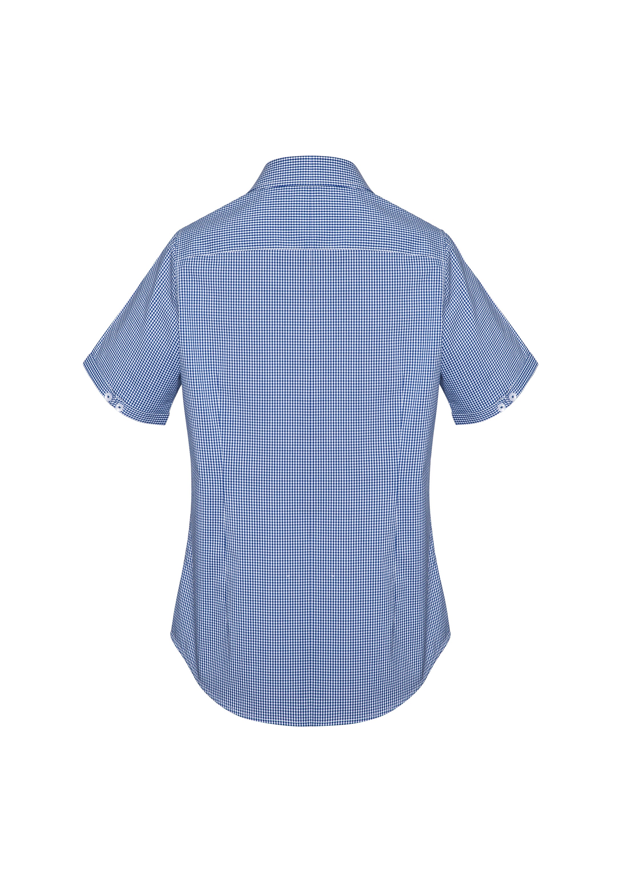 Newport Womens Short Sleeve Shirt French Navy back view