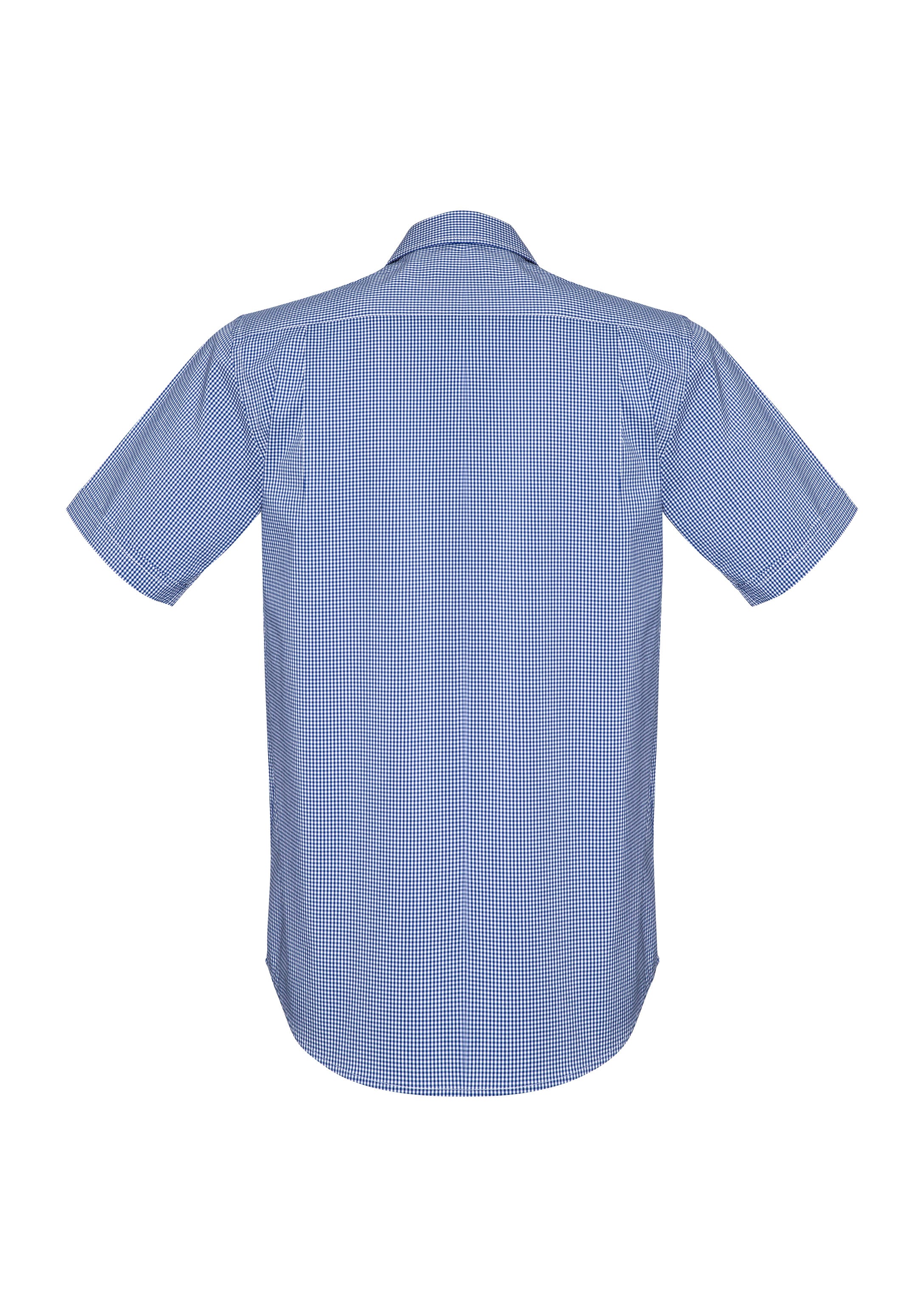 Newport Mens Short Sleeve Shirt French Navy back view