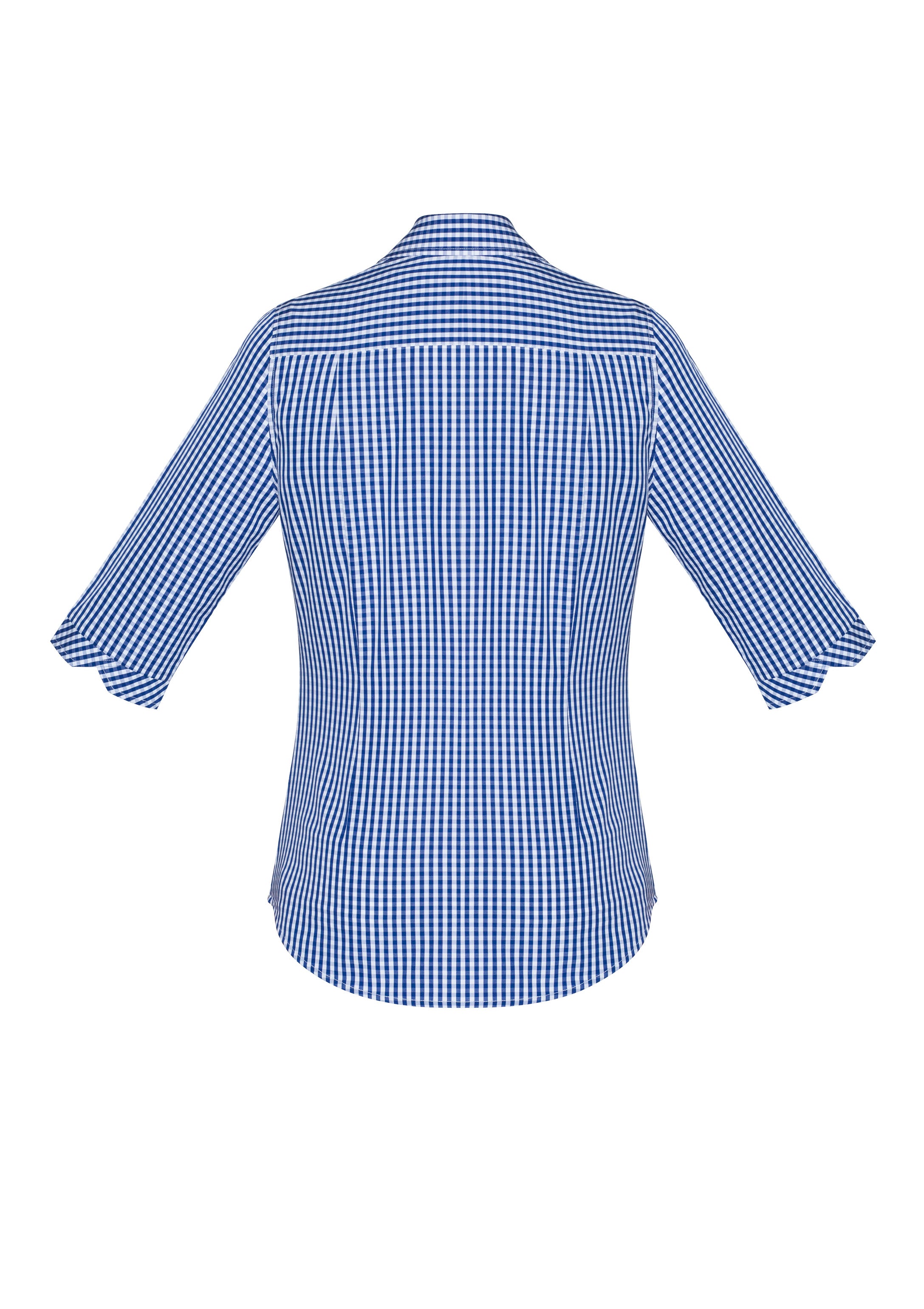 Springfield Womens 3/4 Sleeve Shirt French Navy back view