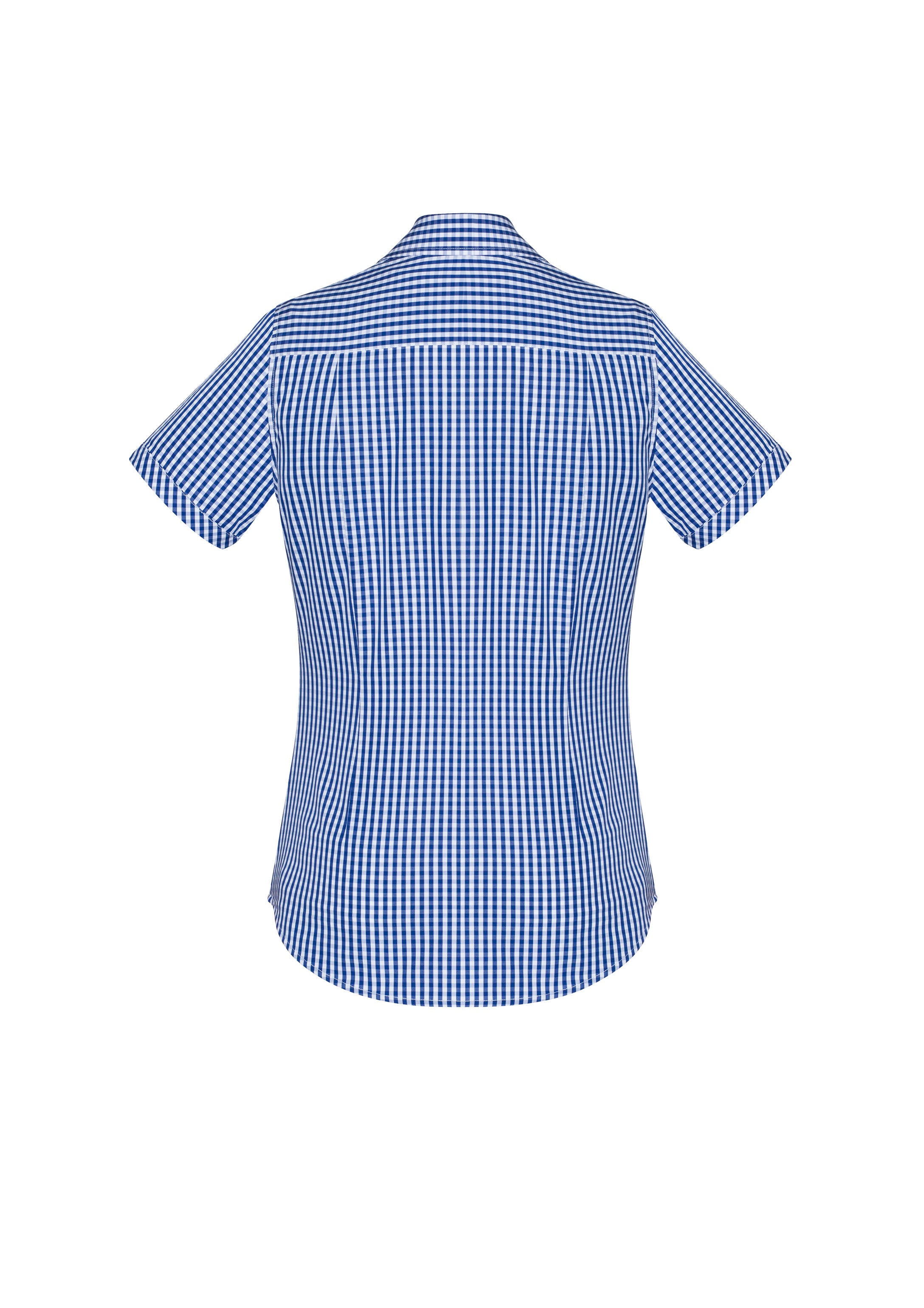 Springfield Womens Short Sleeve Shirt French Navy back view