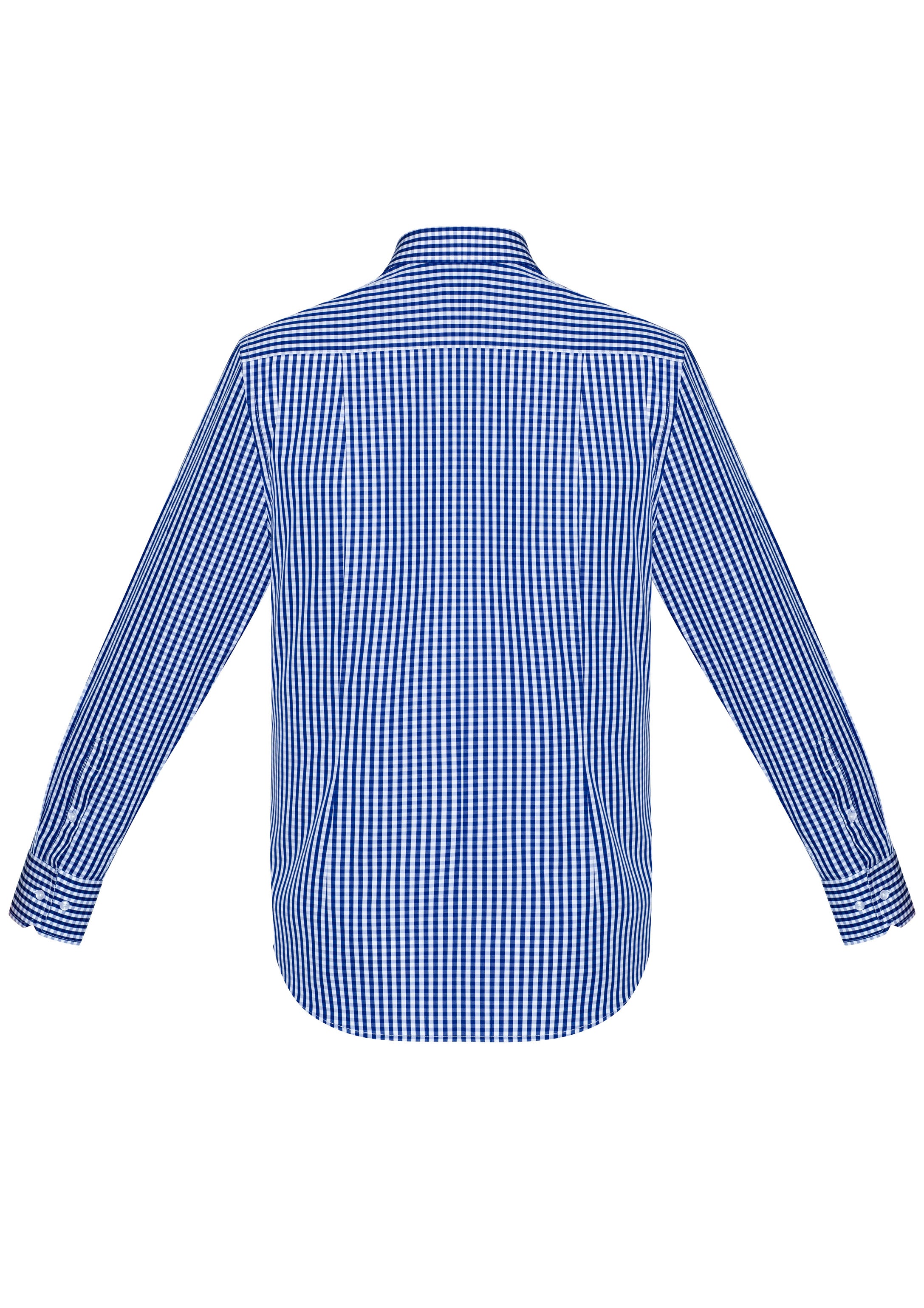 Springfield Mens Long Sleeve Shirt French Navy back view