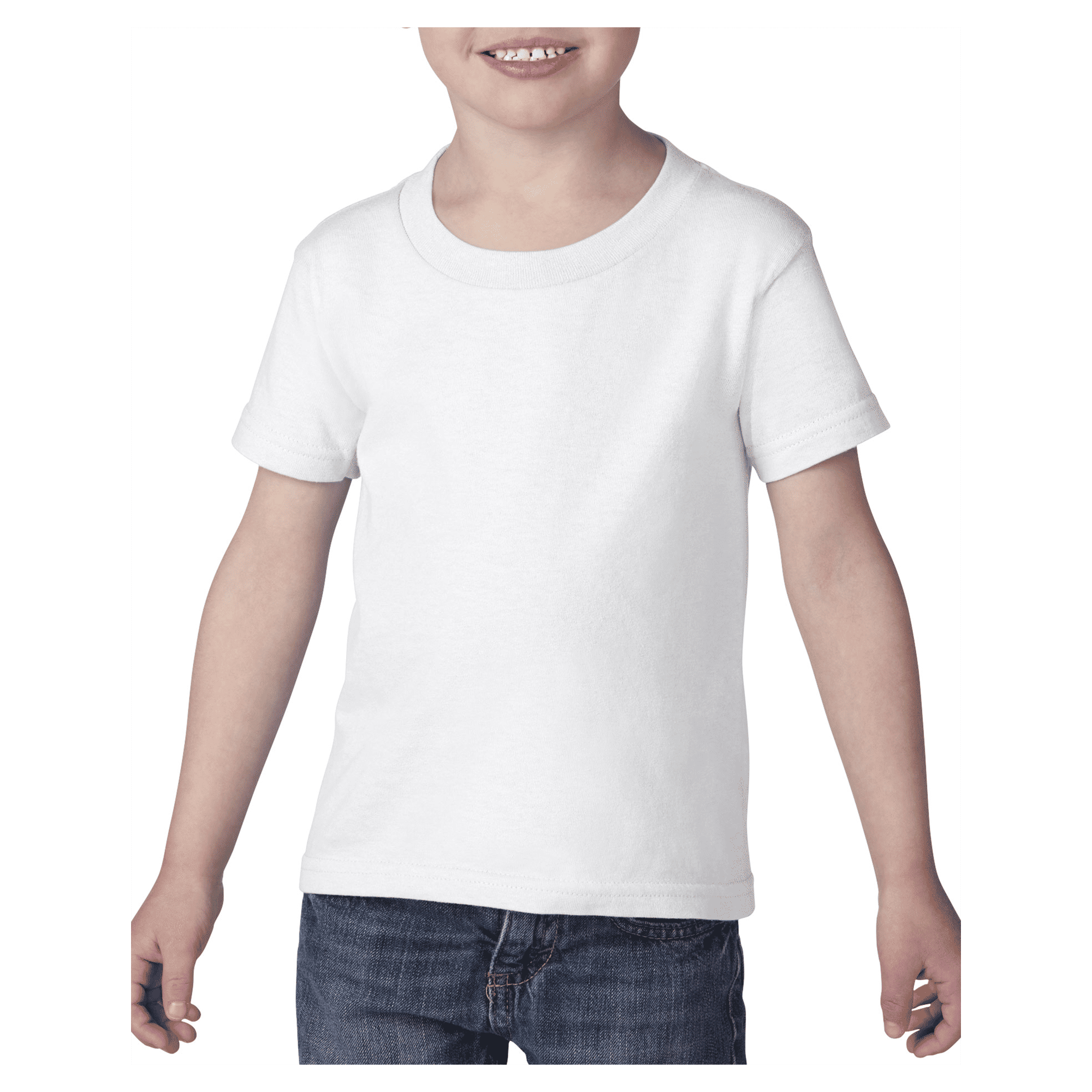 5100P Gildan Heavy Cotton Toddler T-Shirt - White