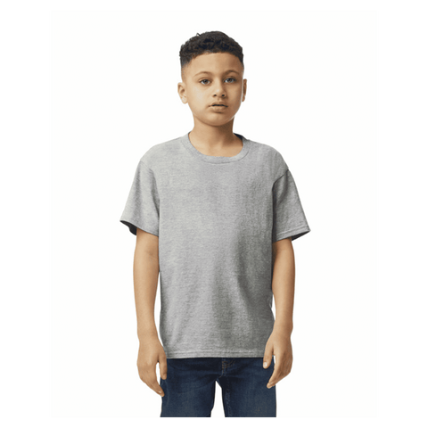 64000B Gildan Youth Softstyle Short Sleeve T-shirt - Sport Grey