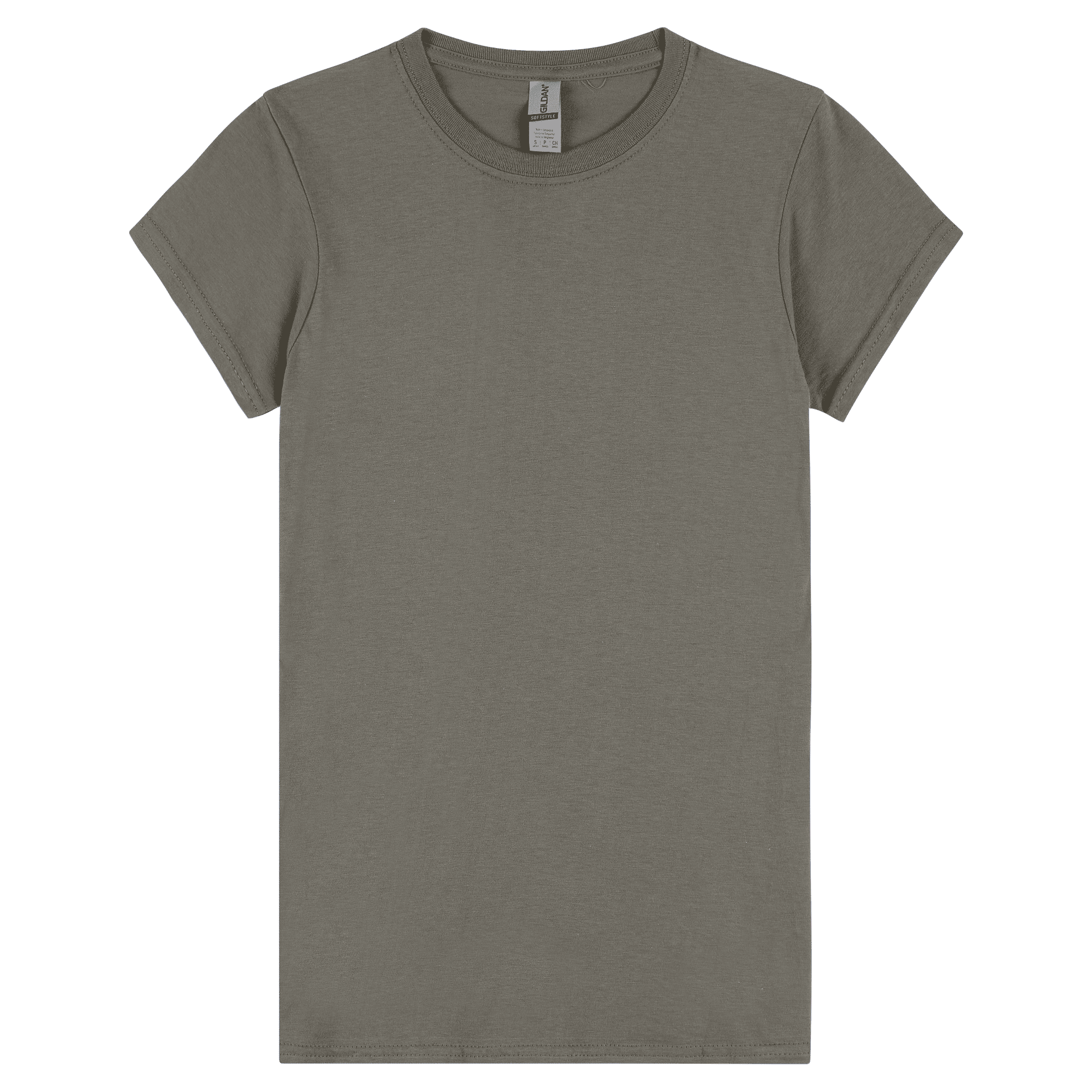 64000L Gildan Softstyle Ladies' T-Shirt - Charcoal