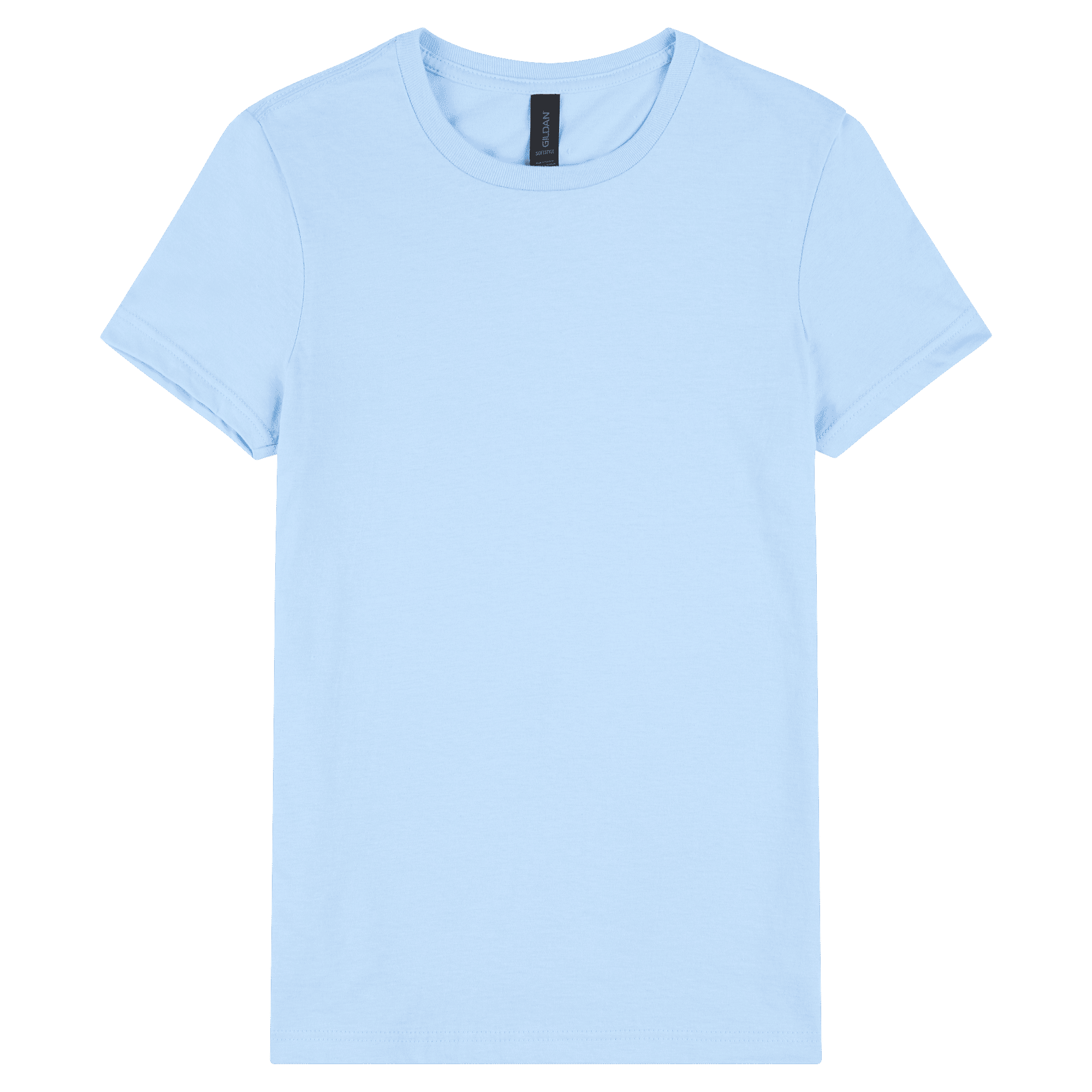 64000L Gildan Softstyle Ladies' T-Shirt - Light Blue
