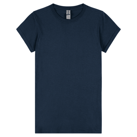 64000L Gildan Softstyle Ladies' T-Shirt - Navy