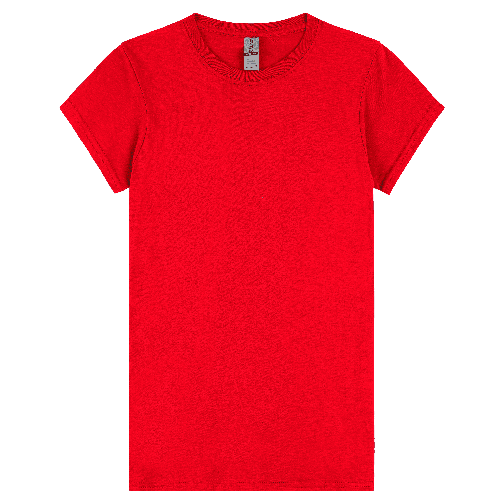 64000L Gildan Softstyle Ladies' T-Shirt - Red