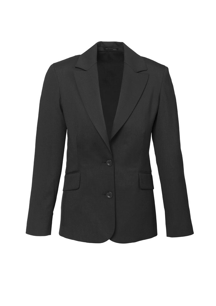 Comfort Wool Stretch Womens Longline Jacket-64012-biz-corporates-2