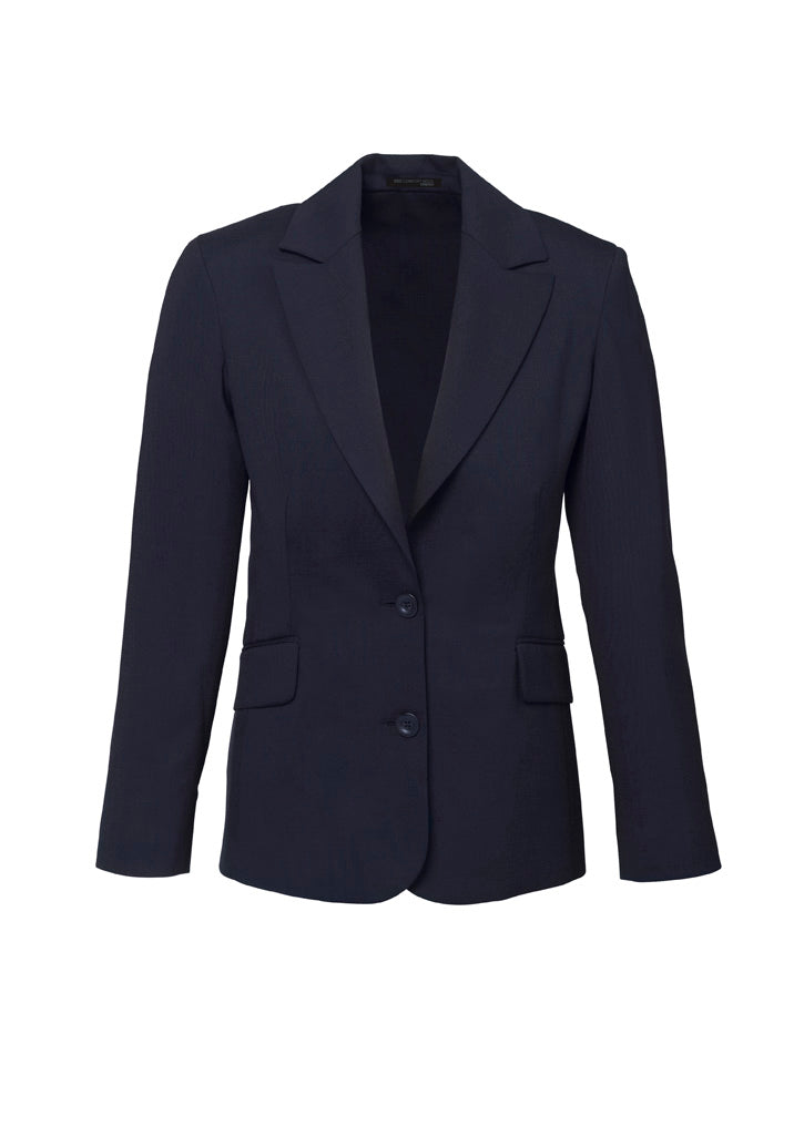 Comfort Wool Stretch Womens Longline Jacket-64012-biz-corporates-1