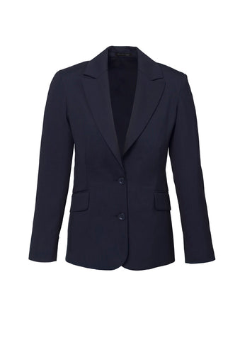 Comfort Wool Stretch Womens Longline Jacket-64012-biz-corporates-1