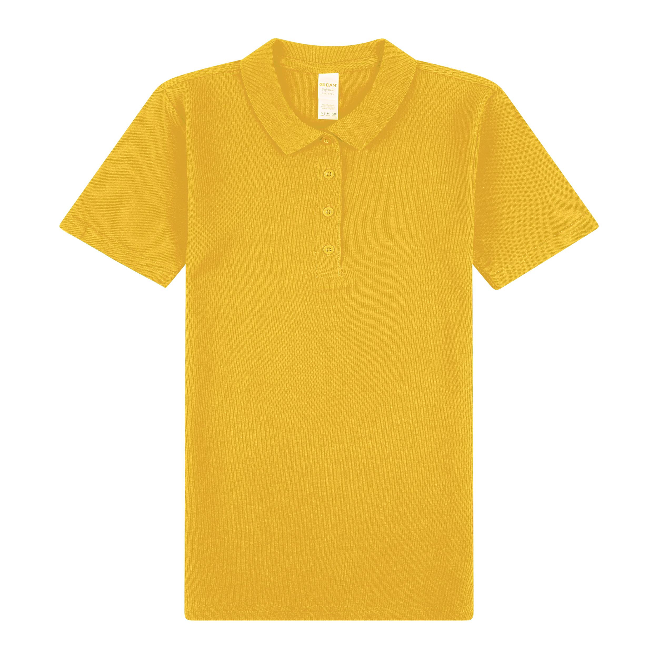 64800L Gildan Softstyle Ladies' Double Pique Polo - Daisy