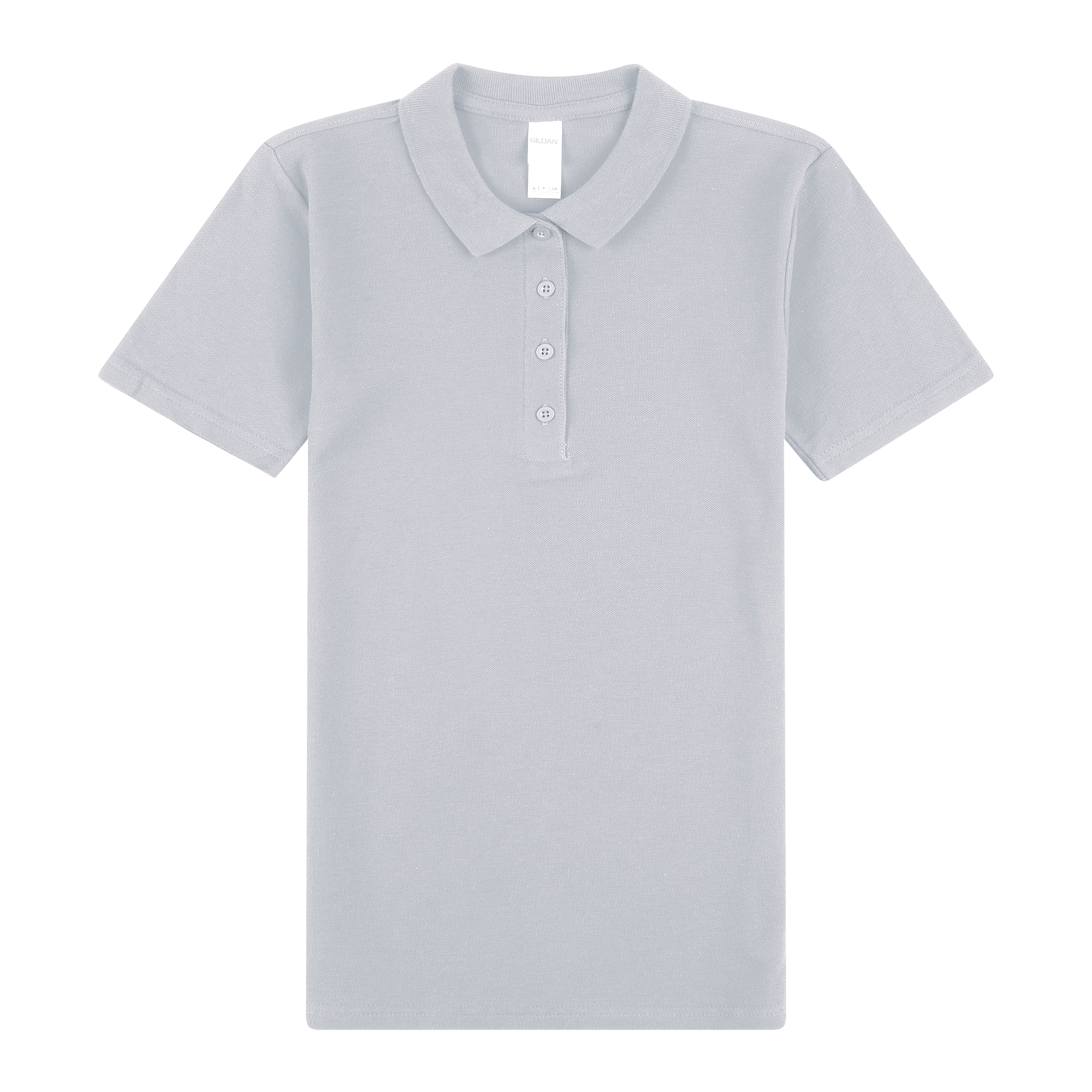 64800L Gildan Softstyle Ladies' Double Pique Polo - Sport Grey